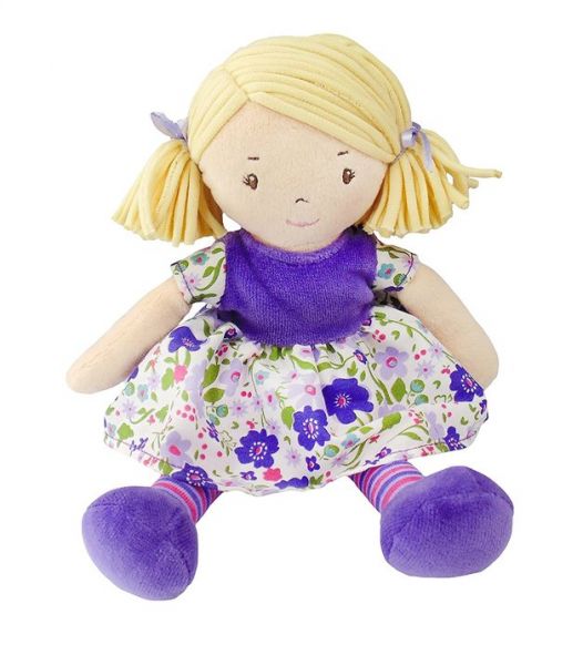 Sigikid 39410 Softdolls - Bambola Piccola In Tessuto Per Neonati, Gioco E Coccole, Verde, Dai 6 Mesi